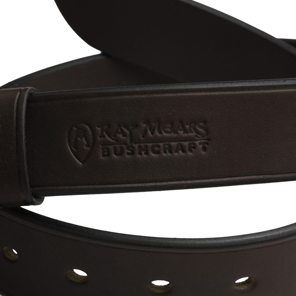 Ray Mears Leather Belt - Rich Brown